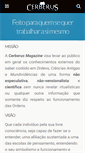 Mobile Screenshot of cerberusmagazine.com